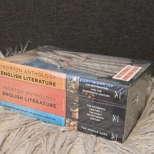 The Norton Anthology English Literature Book Set